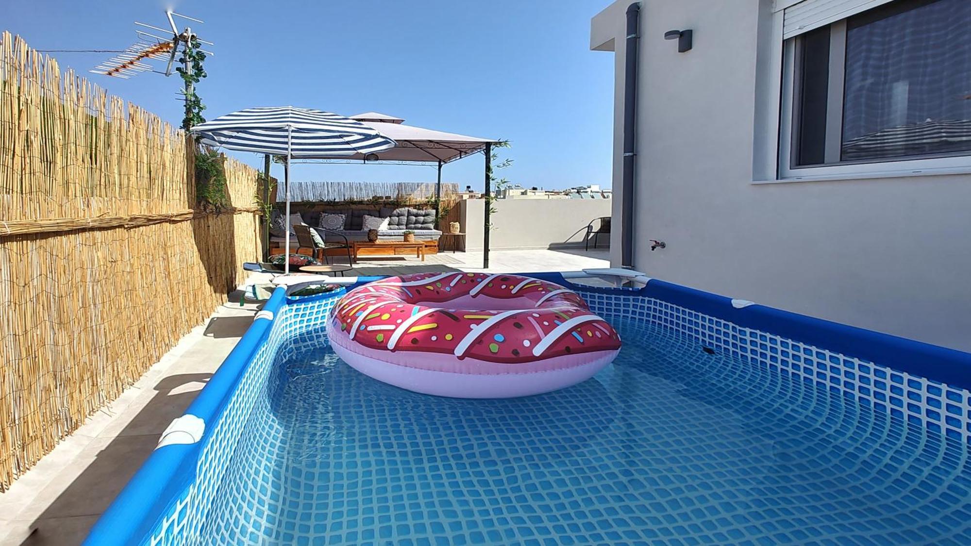 Appartamento Holiday House Heraklion & Roof Garden Esterno foto