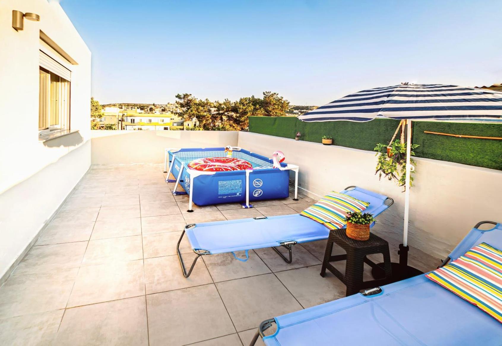 Appartamento Holiday House Heraklion & Roof Garden Esterno foto